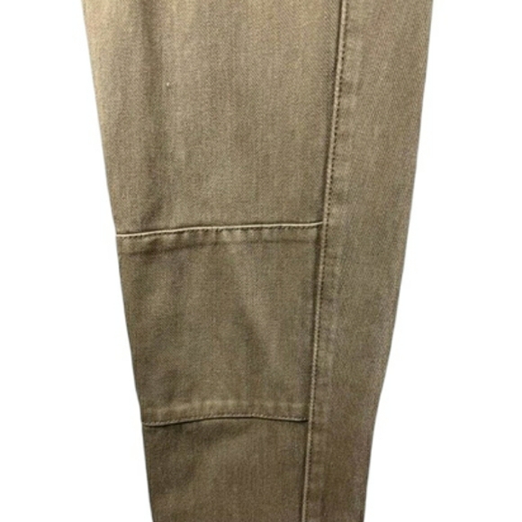 J. Crew Stretch Mid Rise Weathered Green Seam Detailing Skinny Denim Jeans 29 - Picture 5 of 16